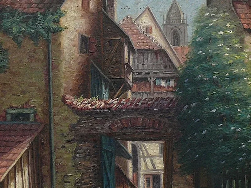 1866-Matthä Hofmann - Il passaggio di Pfullendorf